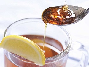 citromos tea mézzel