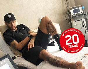 Neymar lökéshullám kezelése
