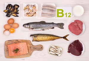 B12 vitamin állati eredetű élelmiszerekben