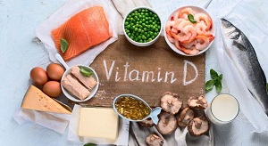 D-vitamin tartalmú ételel