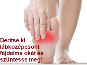 lábközépcsont fájdalom)