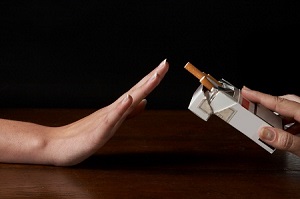 leszokni a dohányzásról vágja le az ujját
